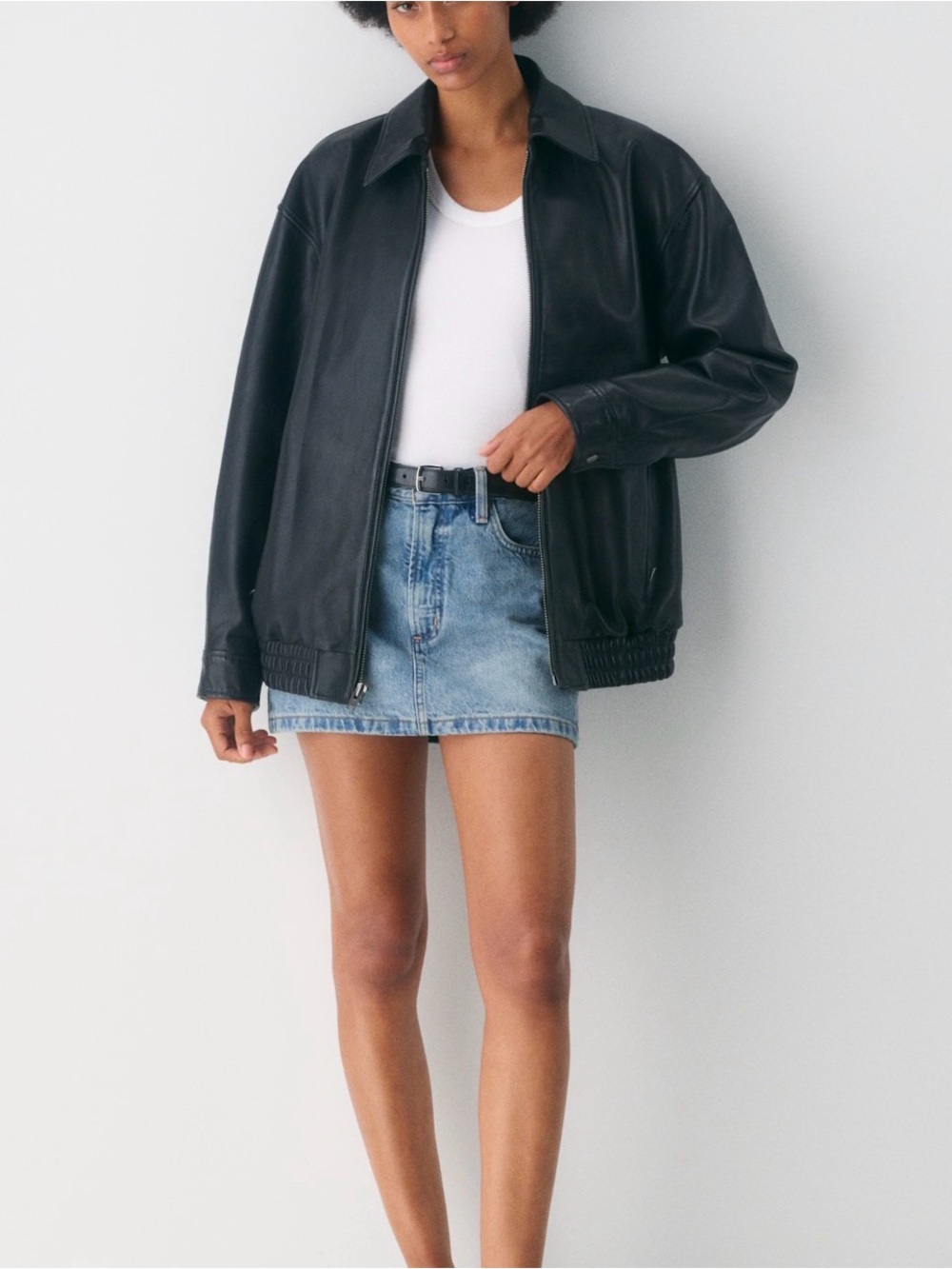 Aritzia Denim forum 90s ricci skirt